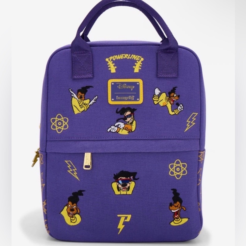 NEW Loungefly Disney A Goofy Movie Powerline Mini Backpack Exclusive Edition